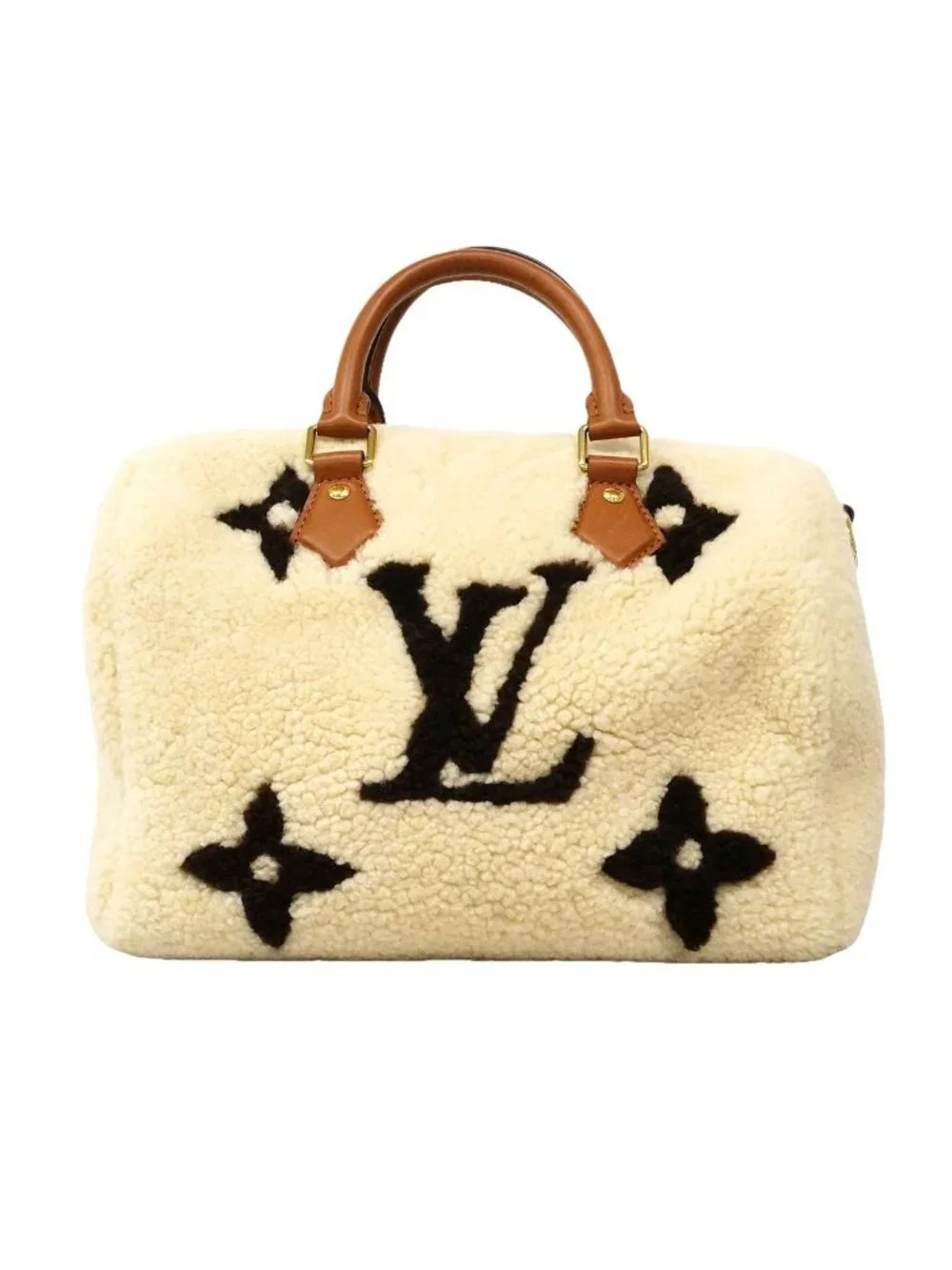 Louis Vuitton Handbag LV Ski Speedy Bandouliere 25 White 2-Way